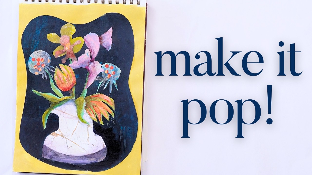 Create Depth In Collage - How I Made My Still Life POP!