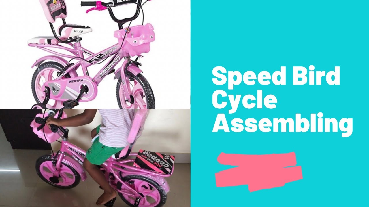 Step by Step procedure to assemble  Cycle || Speed Bird Cycle Assembling in Telugu