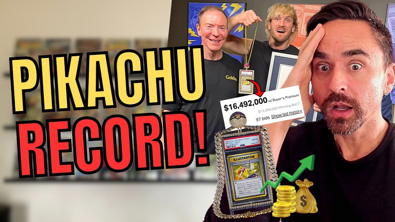 BREAKING! Logan Paul Pokemon Card Sets World Record! Why The Auction Industry Is About To Change...