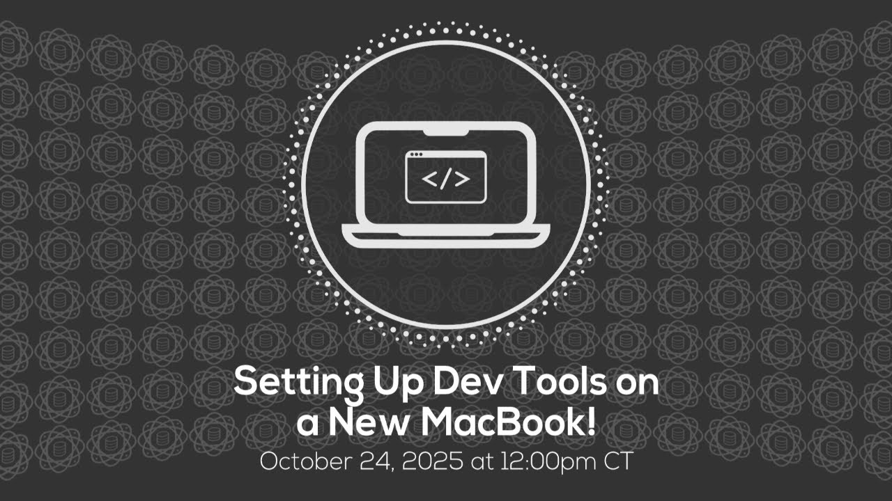 Setting Up Dev Tools on a New MacBook!
