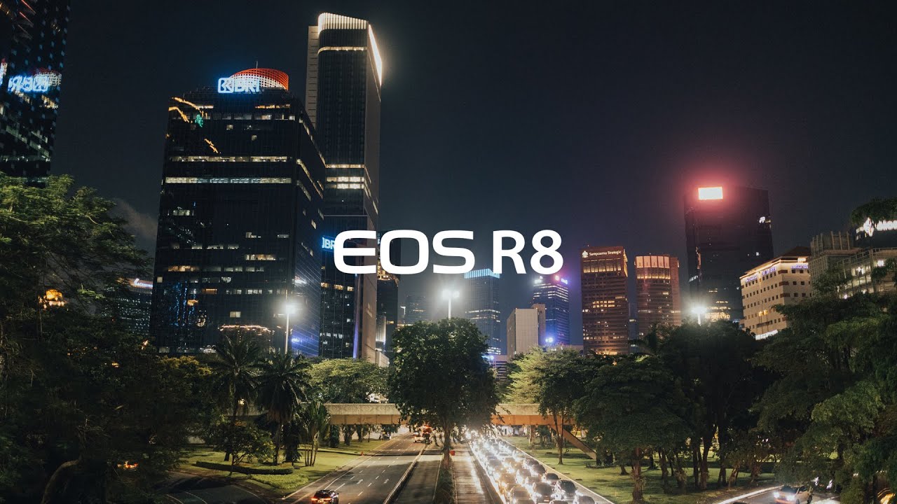 CINEMATIC JAKARTA DI MALAM HARI 2024 | Canon EOS R8 4K