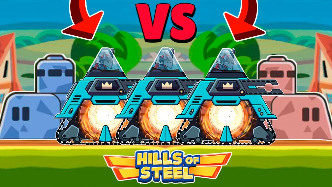 ТАНК ДИНАМО В РЕЖИМЕ КОМАНДИР Против ВСЕХ ТАНКОВ! Бои в Игре про Танки Hills of Steel!
