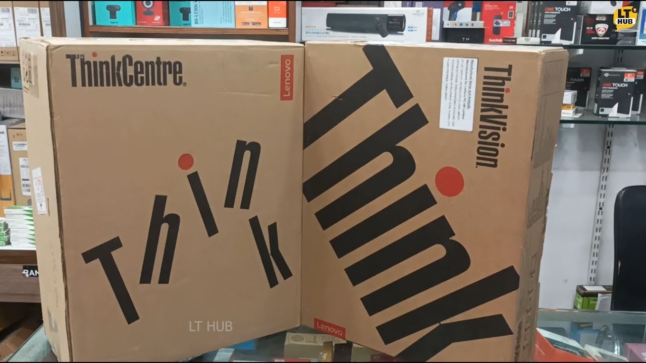 Lenovo 12th Gen Desktop Unboxing | Lenovo ThinkCentre neo 50s Gen 3 Computer Unboxing | LT HUB