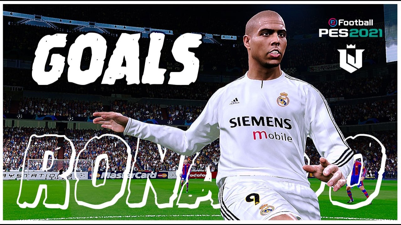 Goles de Ronaldo R9 🇧🇷 ● PES 2021 - Tiempo Gameplay