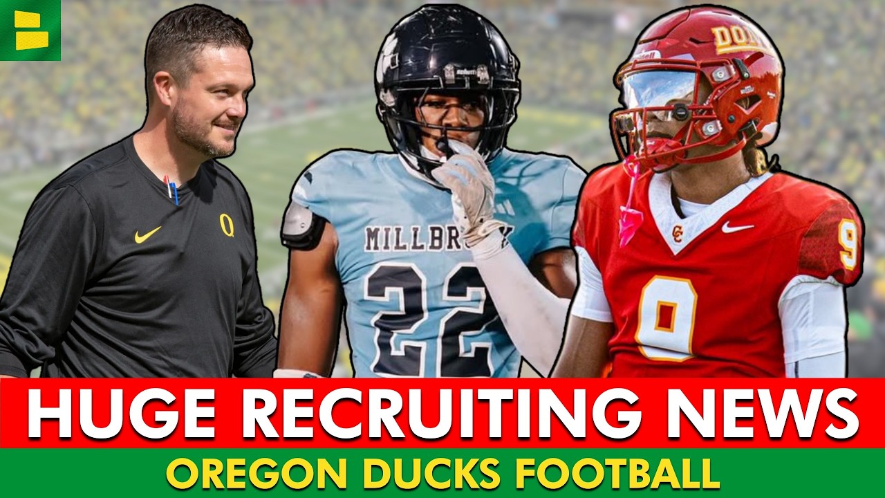 Oregon Ducks Football Is A MAJOR PLAYER For Multiple Top Recruits