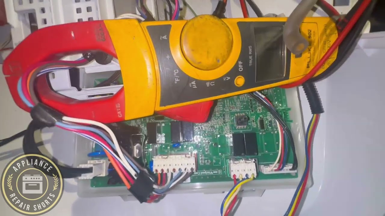 Whirlpool/Maytag Washer Stuck In Drain. Testing The Transducer/pressure sensor| Fills Then Drains