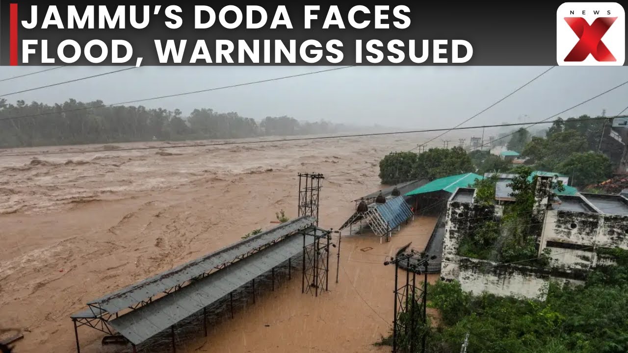 Heavy Rains Lash Doda, J&K; Schools Closed, Emergency Alerts Issued