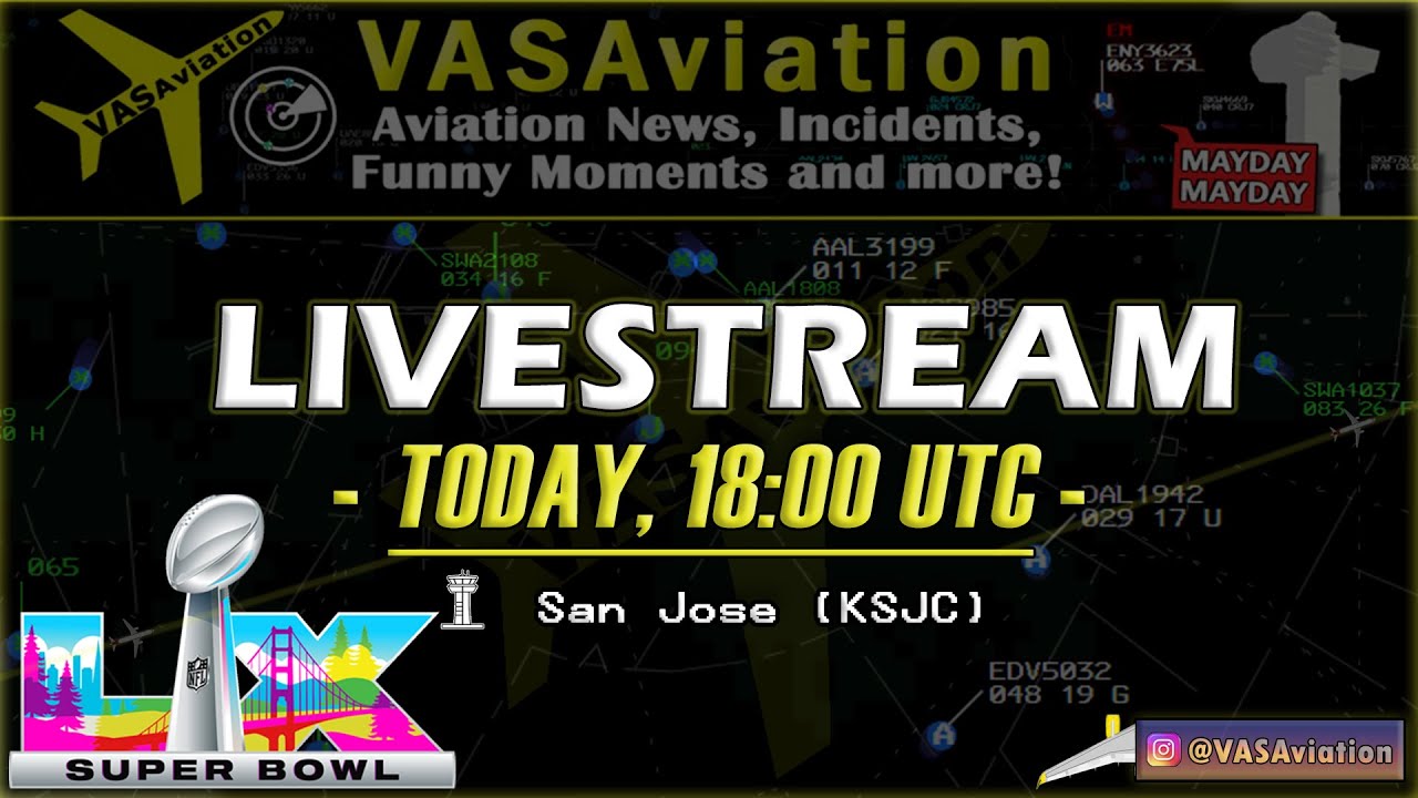 Live at San Jose Airport | BUSY ARRIVALS FOR SUPER BOWL LX