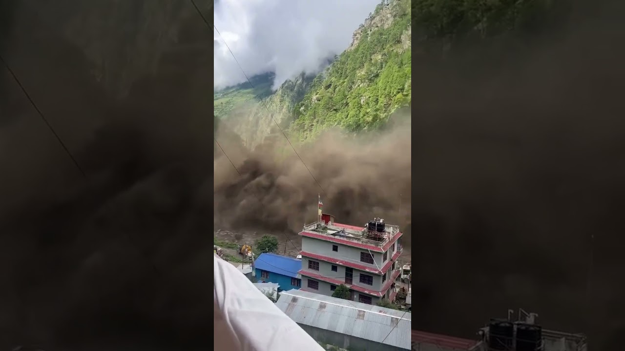 टुमुरे रसुवा Pray for Timure Rasuwa #rasuwa #flashflood