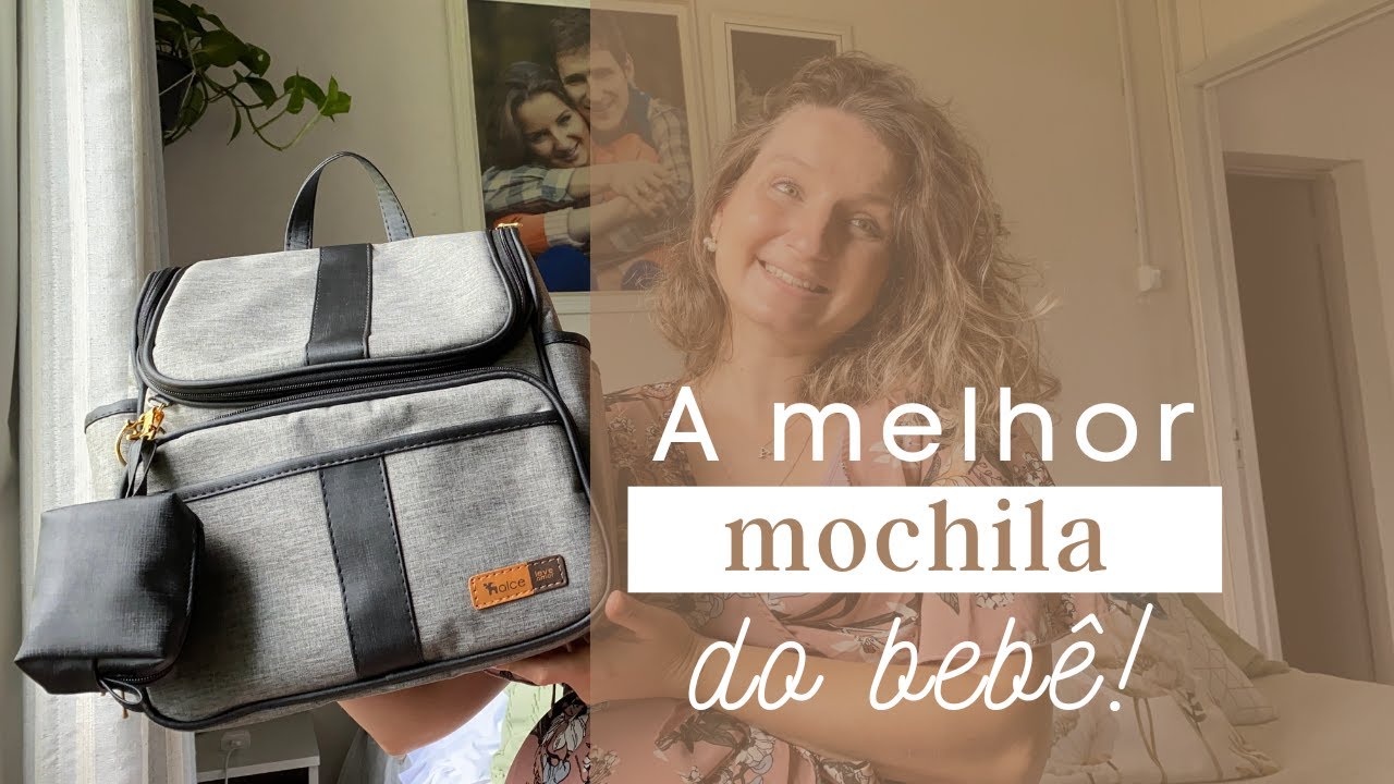 MOCHILA MATERNIDADE ALCE: A MELHOR BOLSA DO BEBÊ!