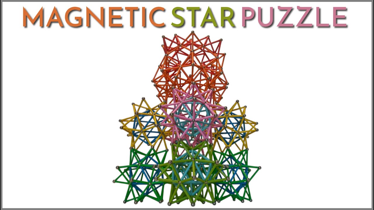 #84  We Created a MAGNETIC STAR PUZZLE Ignited of MAGIC | Match My Mag