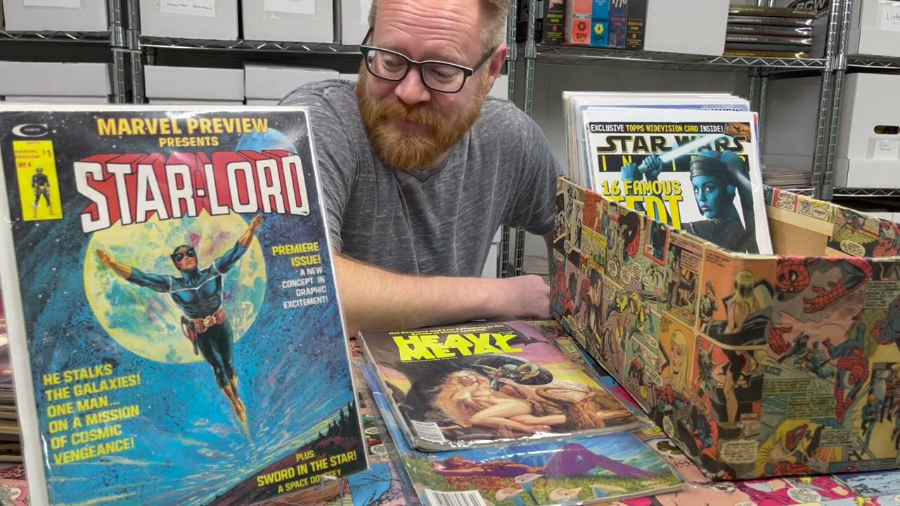 Comic Haul – Metal Magazines, Horror Magazines, and Even Some Nerdy Stuff I Personally Collect