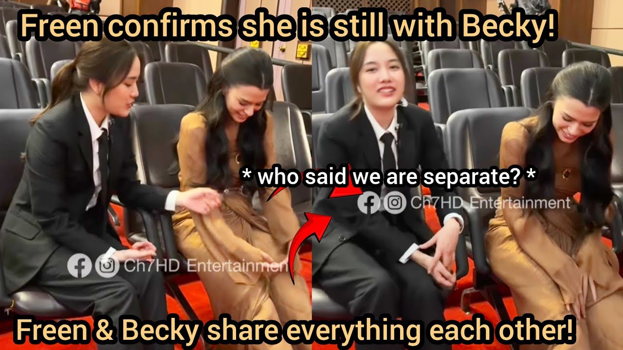 Freen Confirms She&rsquo;s Still With Becky (And They Swapped Shoes) 👀