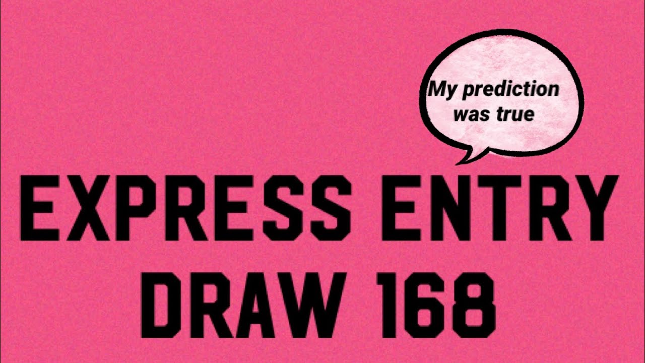 Express entry draw 168 | #168 #canadaexpressentry #expressentrylatestdraw #allprogramdraw