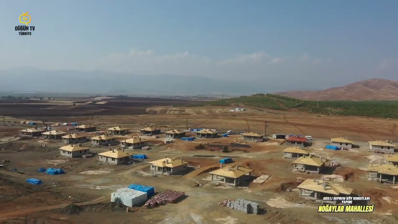 NOĞAYLAR  MAHALLESİ AKILLI DEPREM KÖY KONUTLARI İNŞAATI - NURDAĞI - GAZİANTEP