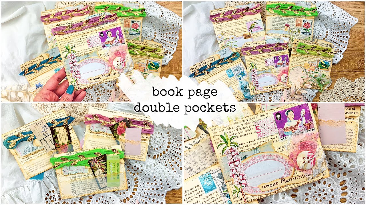 ✨💖 **NO DIGITALS** Double Book Page Pockets!