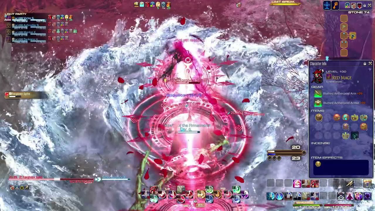 Final Fantasy XIV - Pilgrim's Traverse Stones 71 - 80 (First Clear) (RDM POV)