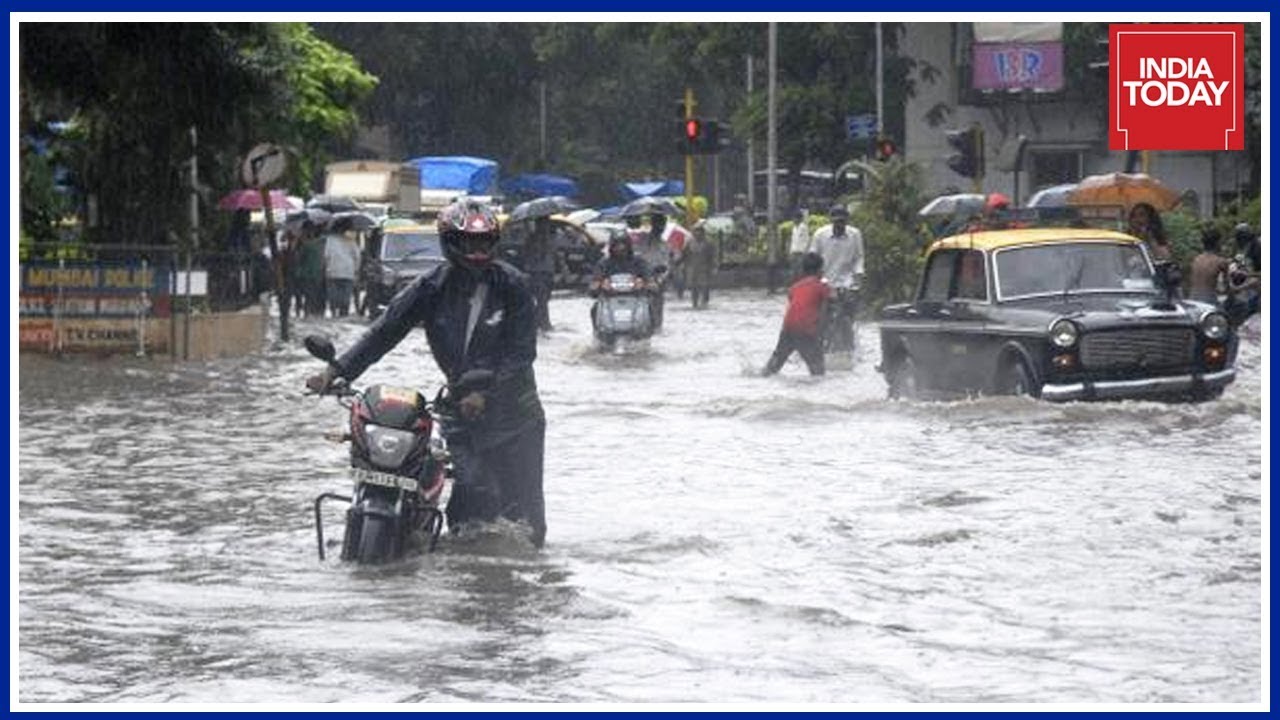 Heavy Rains Lash Mumbai, Schools Shut, Trains Delayed, High Tide Expected