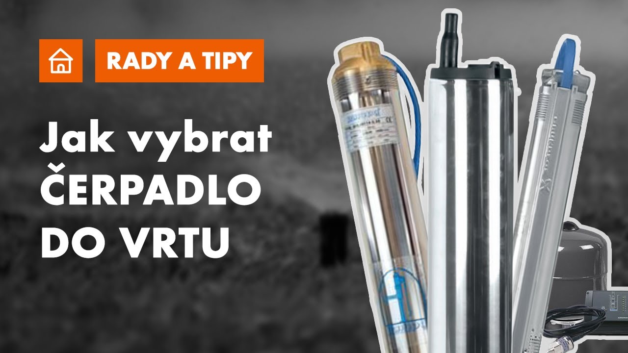 Jak vybrat ponorn&eacute; čerpadlo do vrtu?