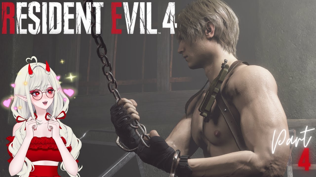 Leon's Jiggle Physics go CRAZY | Resident Evil 4 Remake Full Playthrough Part 4