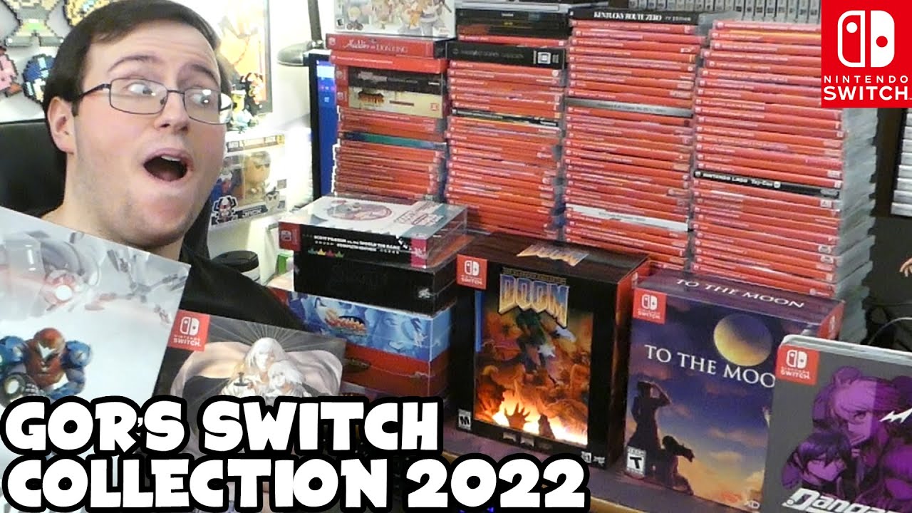 Gor's Nintendo Switch Game Collection Update For 2022 (Over 200 Games!)