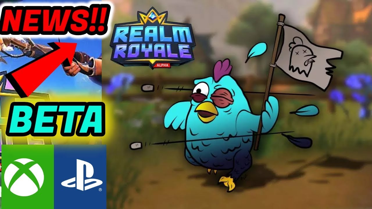 Realm Royale Console Beta NEWS!! (PS4 & XBOX ONE)