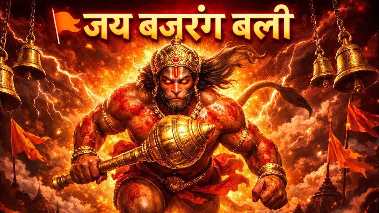 🚩 जय बजरंग बली | संकट कटे शक्ति जगे | Powerful Hanuman Bhajan 2026 | Full Energetic Bhakti Song