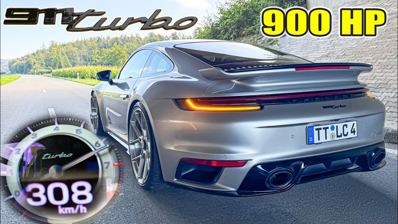 900HP Porsche 992 Turbo // 0-100 100-200 200-300
