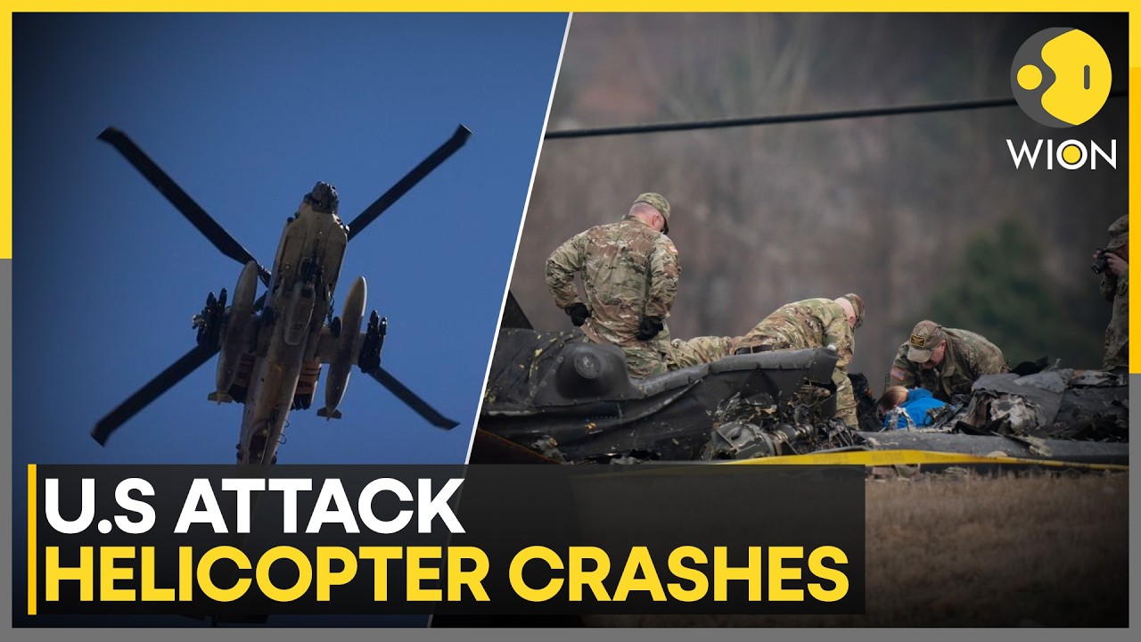 Iran War: Apache Helicopter Goes Down Near Strait of Hormuz; Two Crew Members Safely Rescued | WION