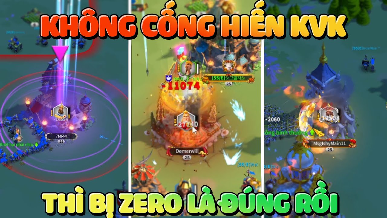 Zero Nông Dân Sau Khi Không Có Cống Hiến Gì Trong KvK Rise of Kingdoms! Cách Kiếm Rss Siêu Tốc