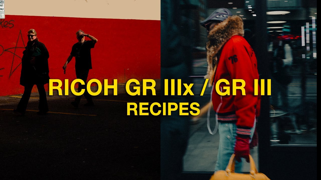 НОВЫЕ рецепты Ricoh GR IIIx / GR III!