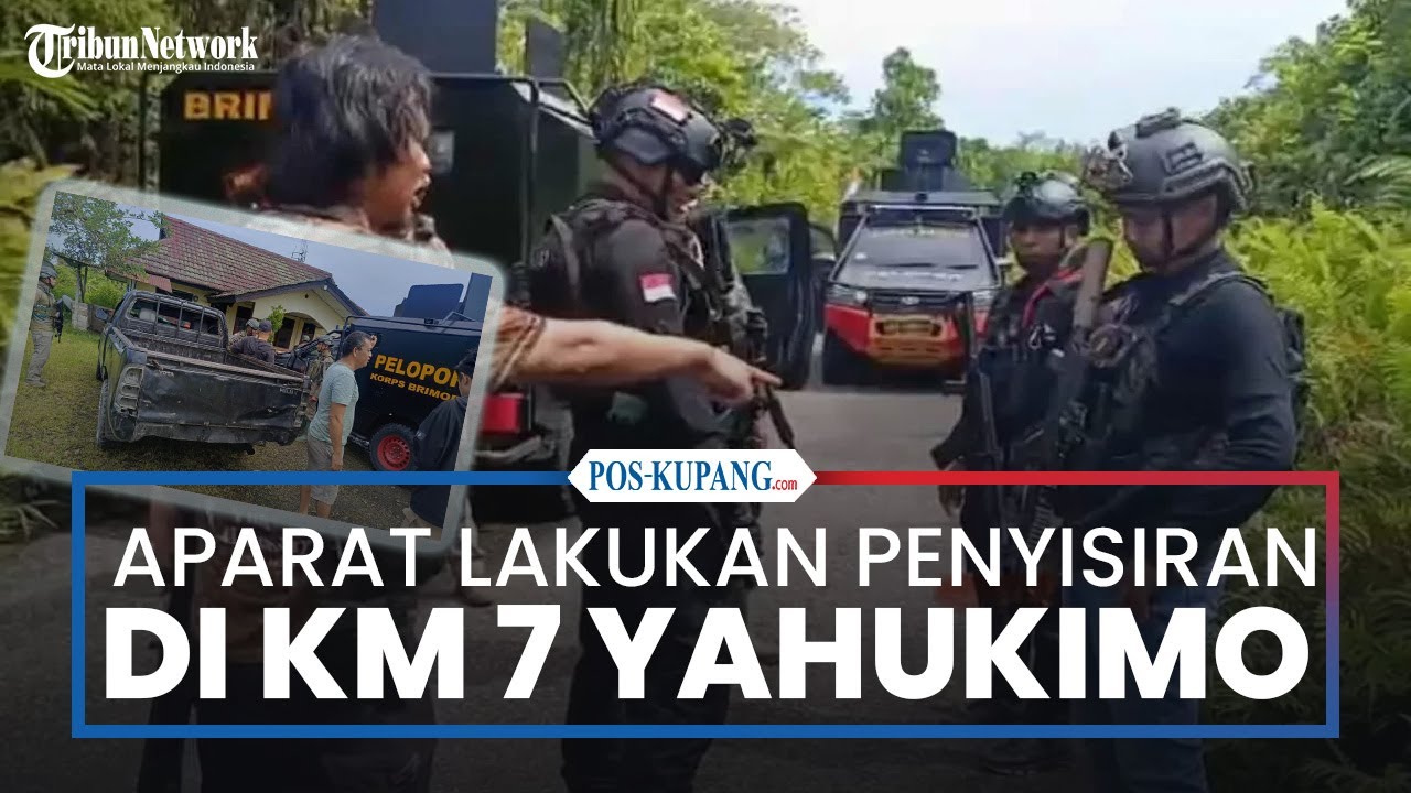 Satgas ODC Lakukan Penyisiran pasca Mobil Warga Ditembaki KKB di Yahukimo