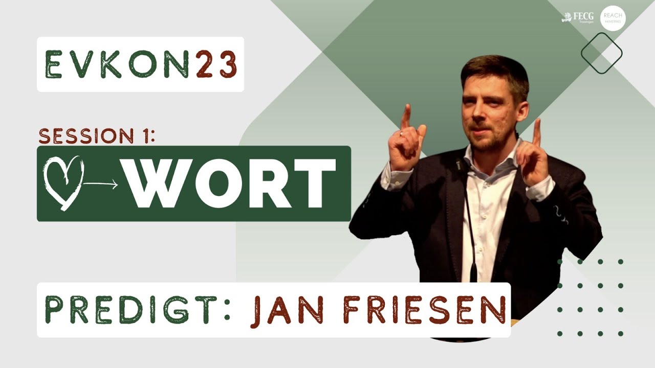 EvKon23 - Session 1 | WORT | Jan Friesen