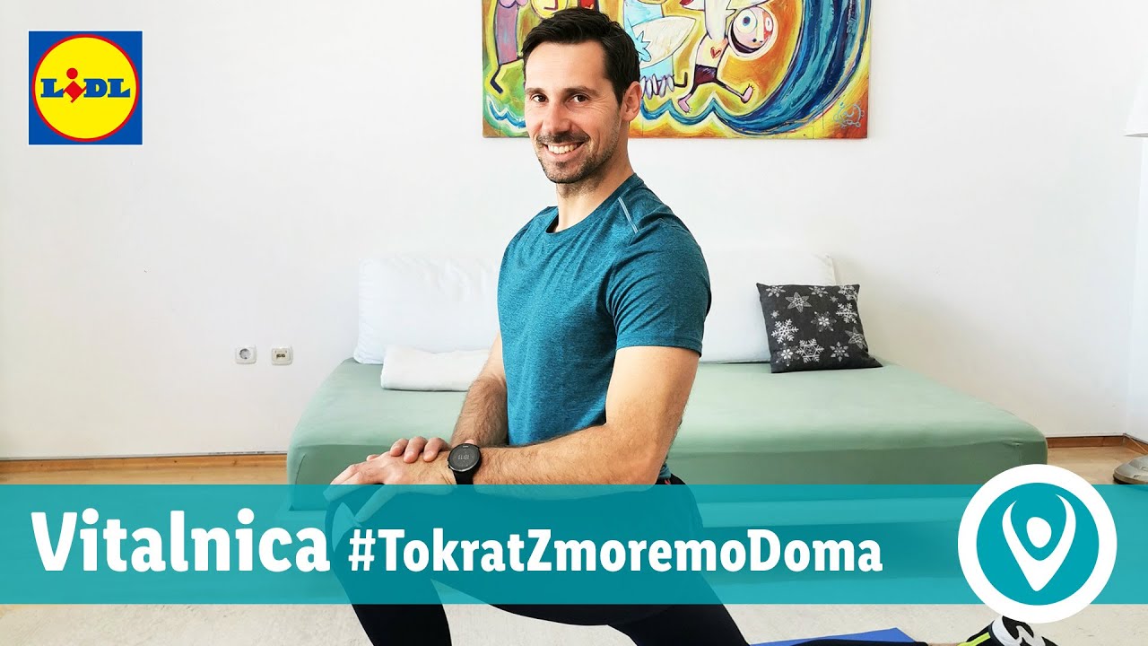 Lidlova Vitalnica: Vadba doma - Gibljivost za celo telo | Lidl Slovenija
