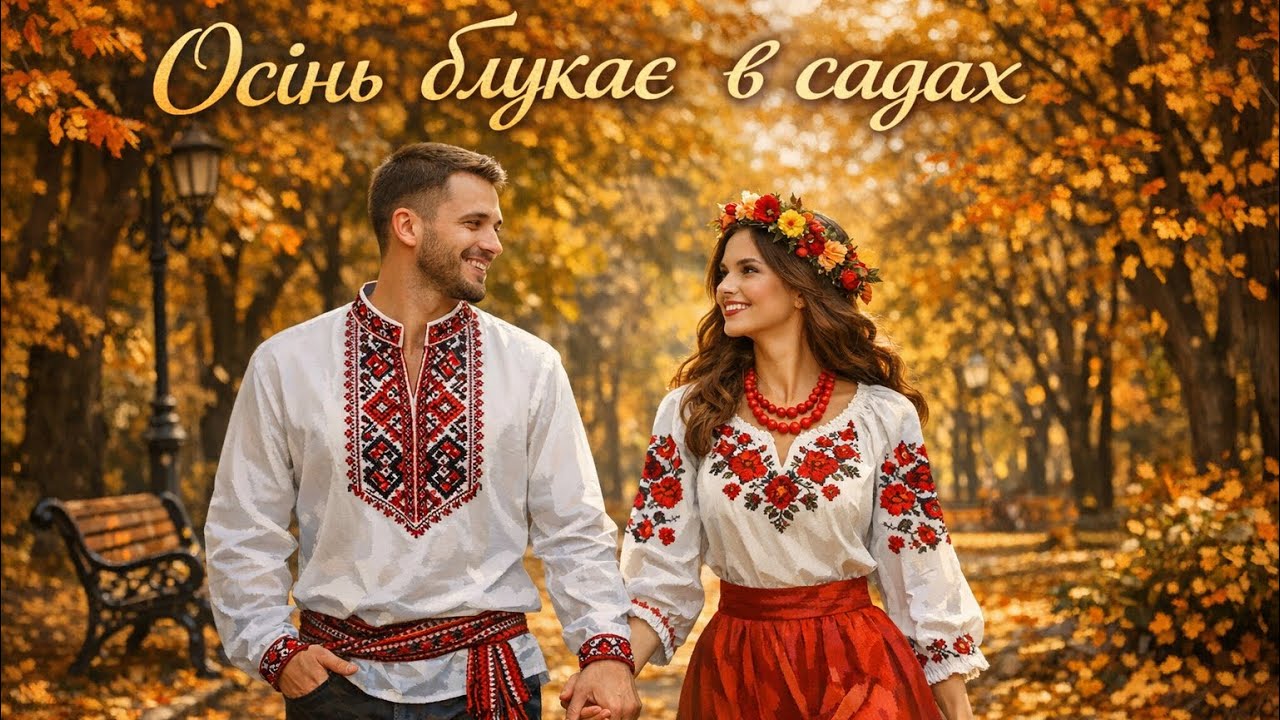 Осінь блукає в садах — Українська народна пісня | Tmusic (2026)