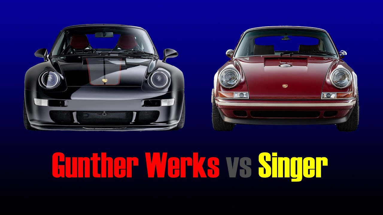 Singer vs Gunther Werks Porsche 911 Specs & Lap Times Comparison