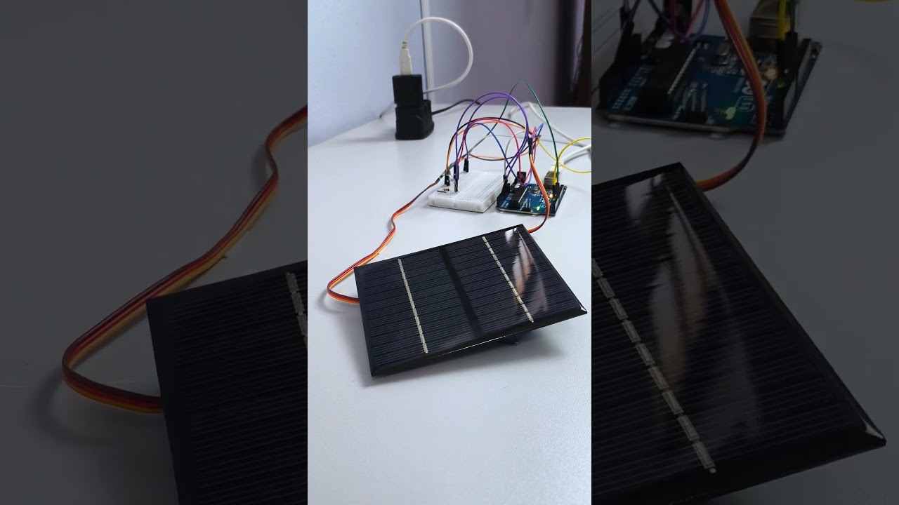 Capta&ccedil;&atilde;o de Energia com Placa Solar #eletrica #arduino #eletronico #maker #componentes #diyprojects