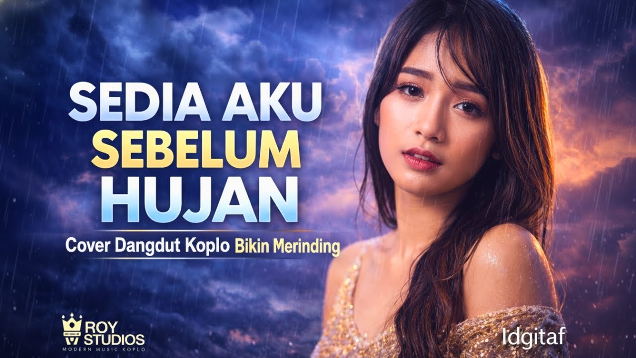 SEDIA AKU SEBELUM HUJAN – Idgitaf  Cover Dangdut Koplo Bikin Merinding  Roy studios