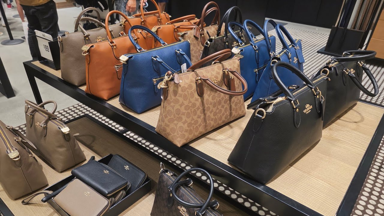 COACH OUTLET~ UP TO 70% OFF~ NEW COLLECTION~ CLEARANCE SALE & MORE~ BAGS~ WALLETS & MORE