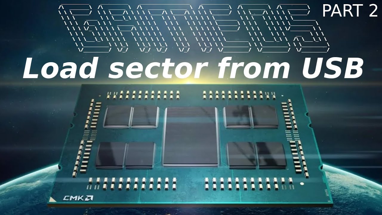 Coding OS bootloader in x86 assembly for GameOS - loading sector from USB flash drive