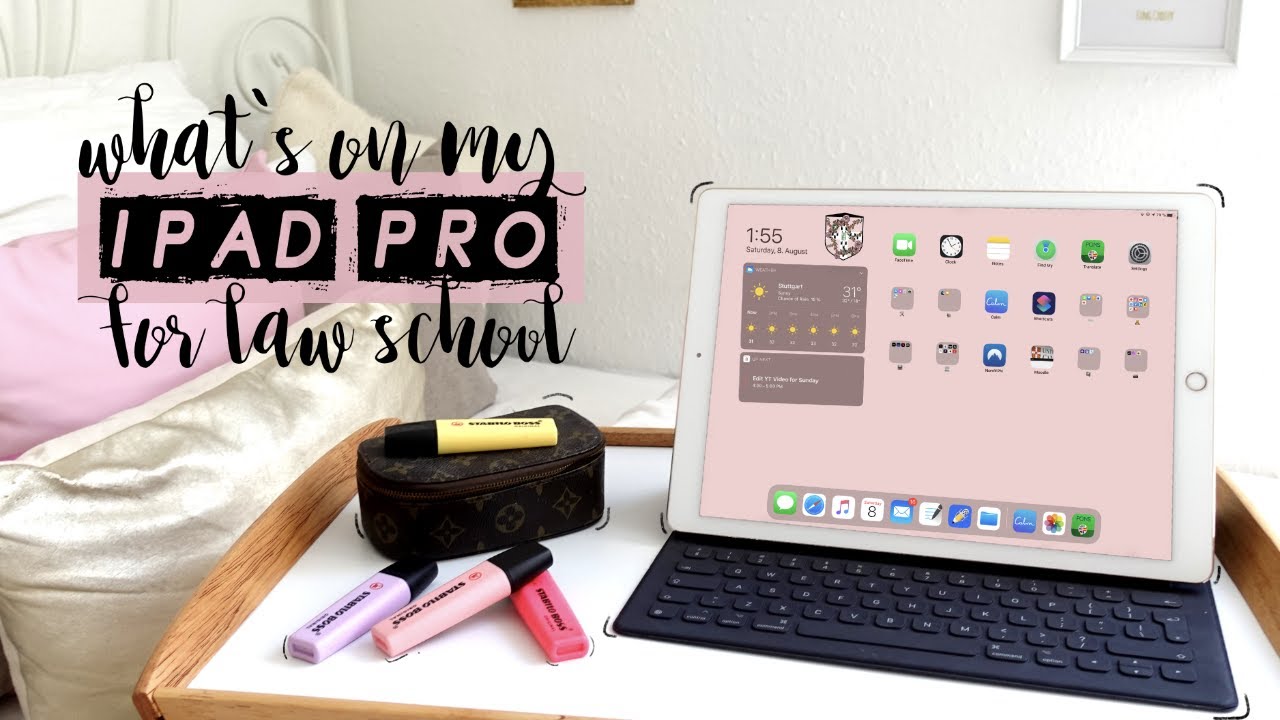 WHAT'S ON MY IPAD PRO FOR LAW SCHOOL?