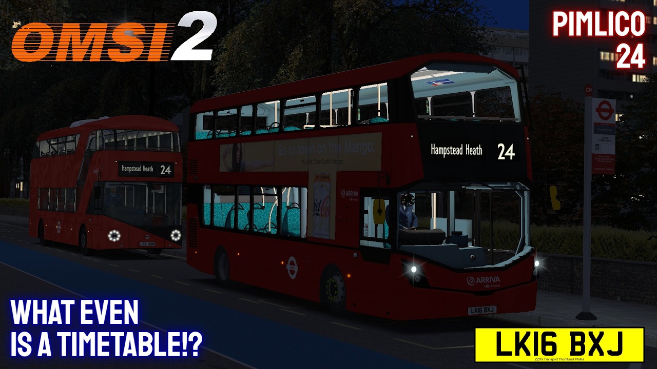 OMSI 2: Are Timetables Really Relevant?? | Huge Delays on Route 24! | LK16 BXJ
