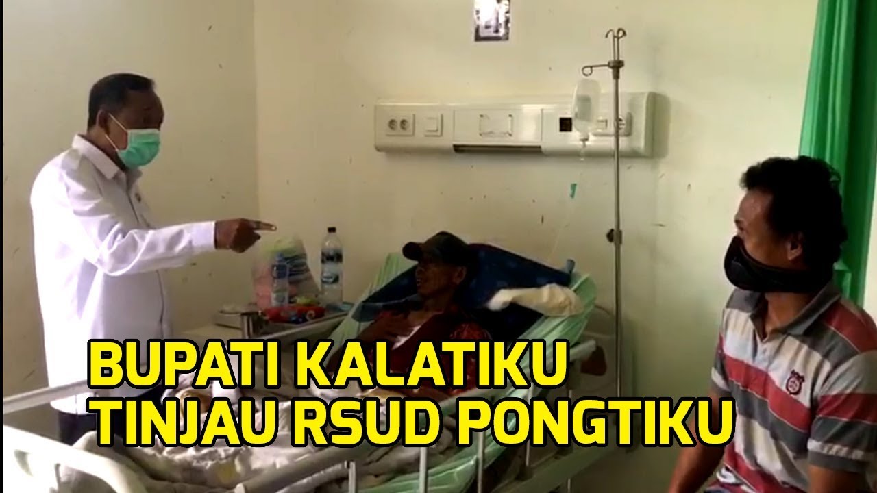 Buka Simulasi Penanganan Covid-19, Bupati Kalatiku Tinjau RSUD Pongtiku
