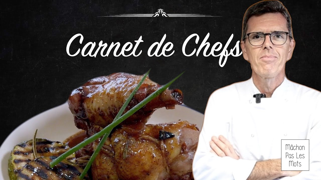 Poulet au vinaigre - apprendre à désosser une avant cuisse de poulet !