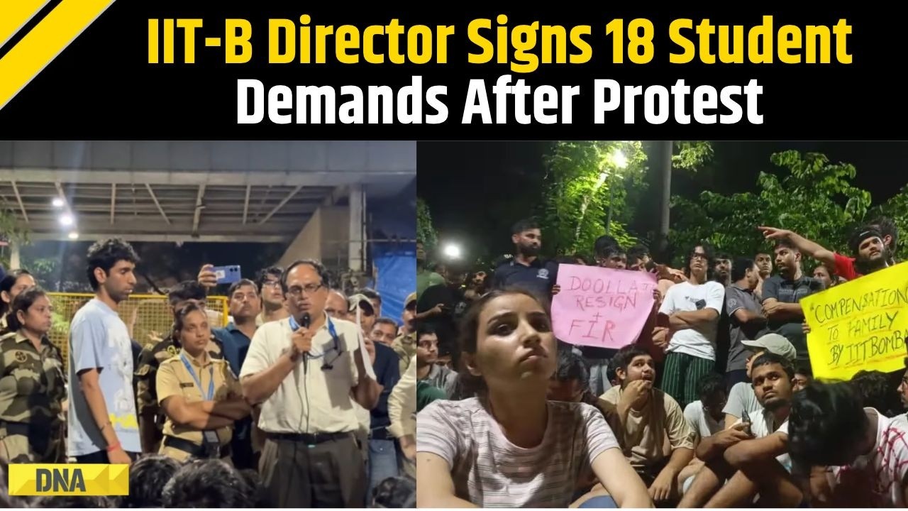 IIT Bombay News: IIT-B Director Signs 18 Demands After Student's Protest Over Sahil Wakode Suicide