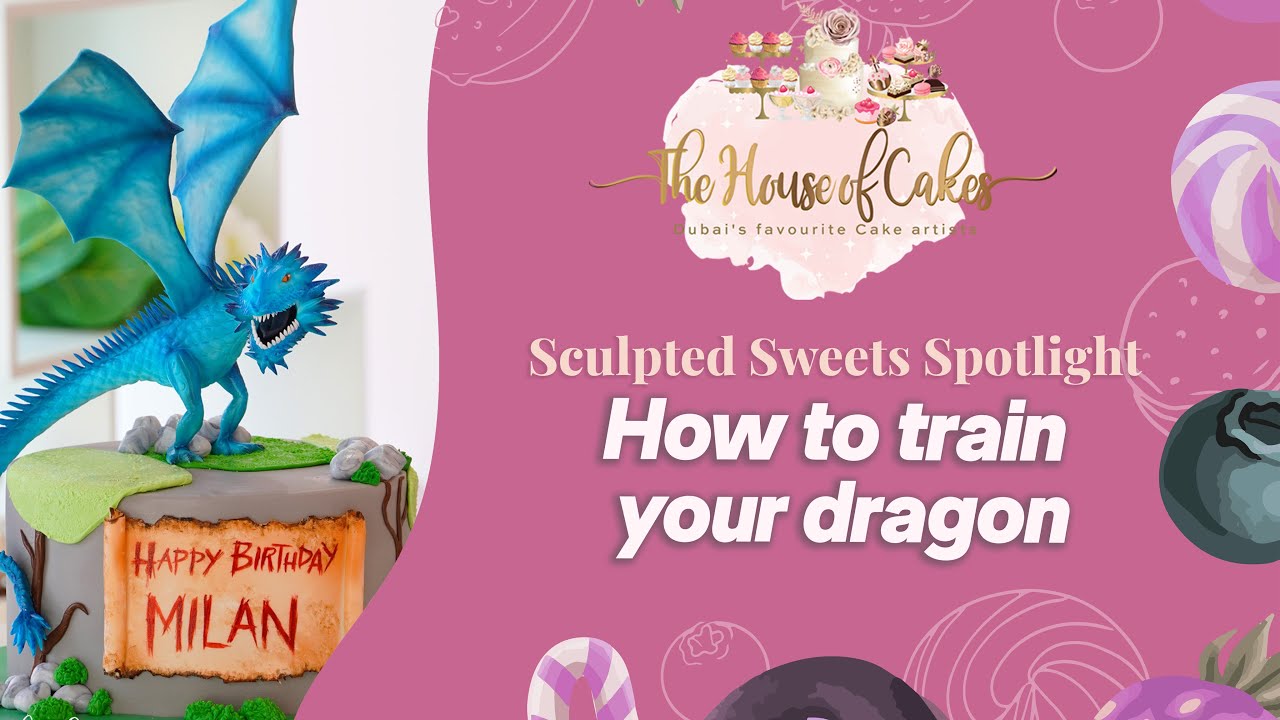 Dragon Delight: How to Train Your Dragon-Inspired Cake