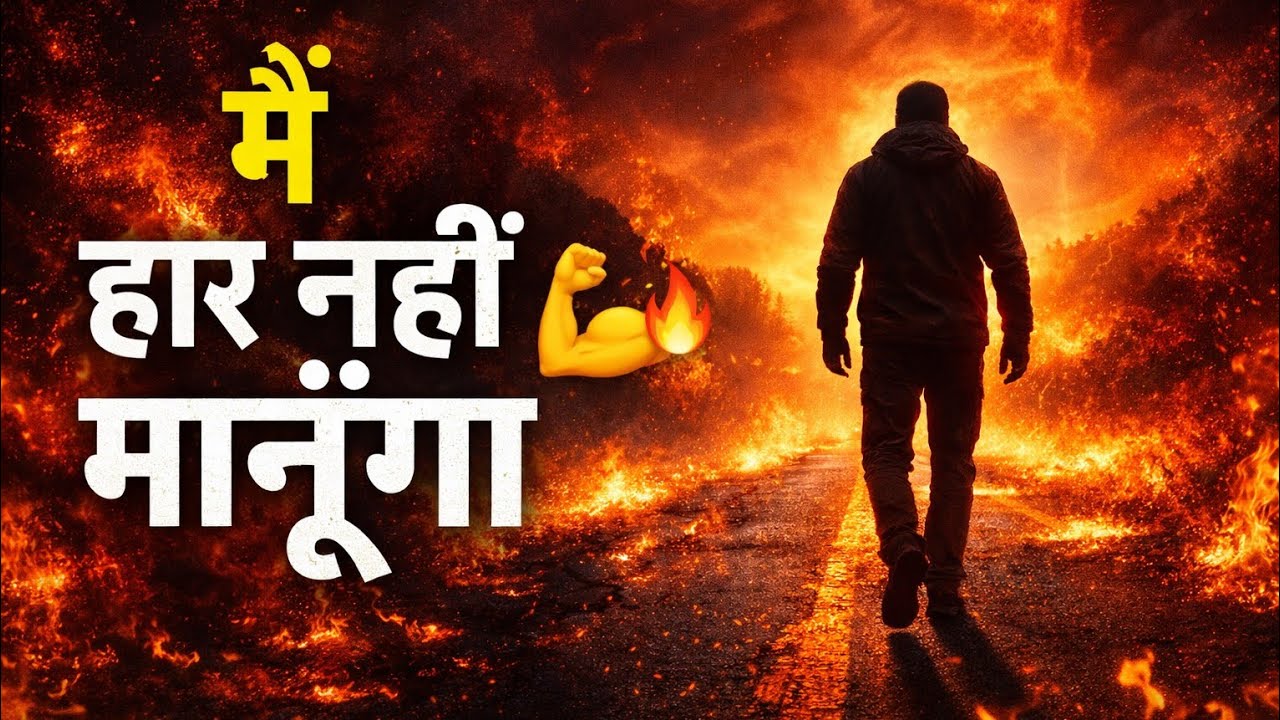 ज़िद्द : मैं हार नहीं मानूँगा | Alone motivational video | अकेलापन 