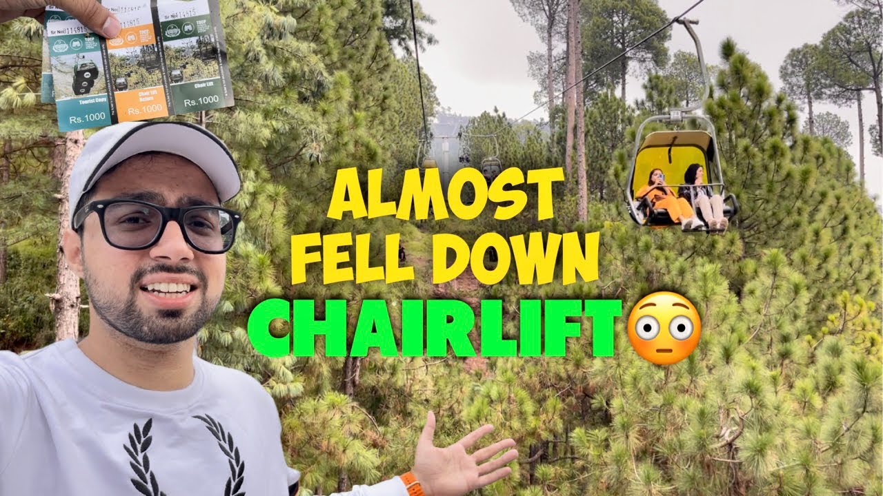 MOST SCARY CHAIR LIFT IN PAKISTAN | PATRIATA CHAIR LIFT MURREE | TRAVEL VLOG | MURREE GALIYAT