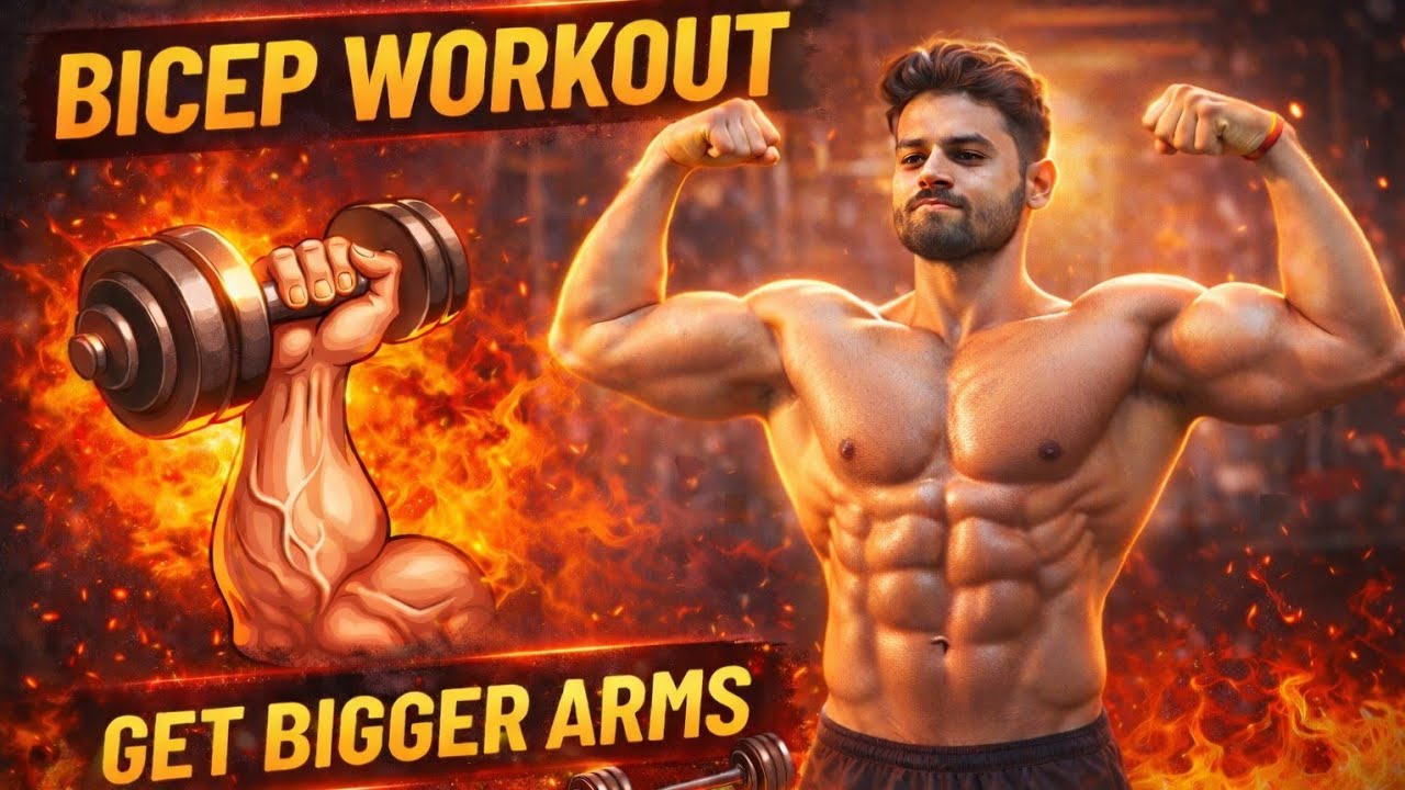 Best biceps workout at gym #motivation #biceps #fitness #gym 