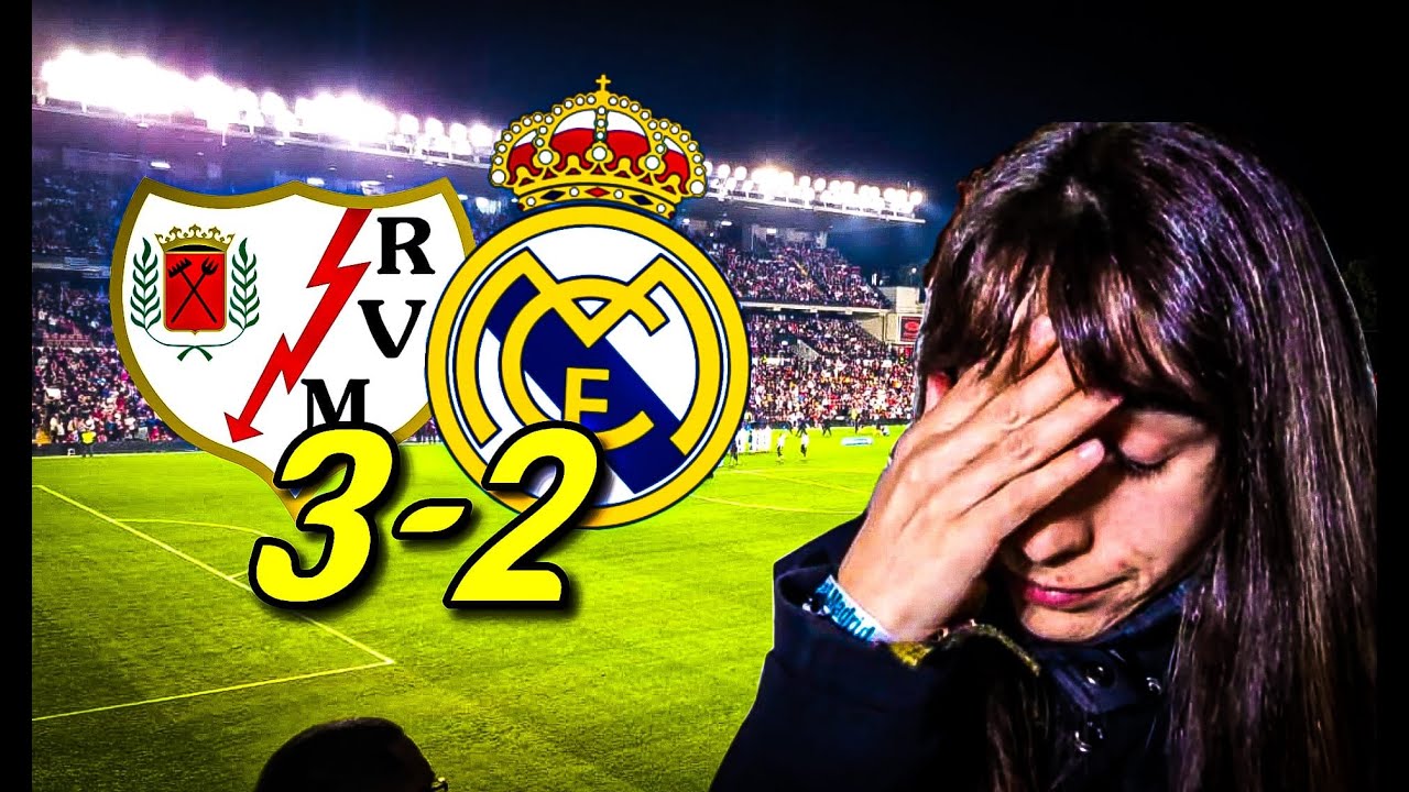 HINCHA MADRIDISTA REACCIONA al RAYO VALLECANO 3-2 REAL MADRID en VALLECAS